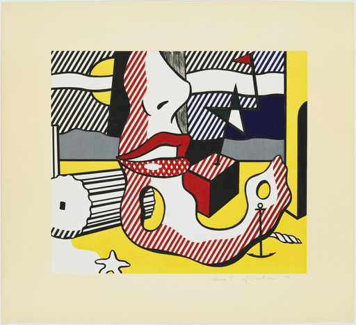 Roy Lichtenstein. A Bright Night from the Surrealist Series. 1978