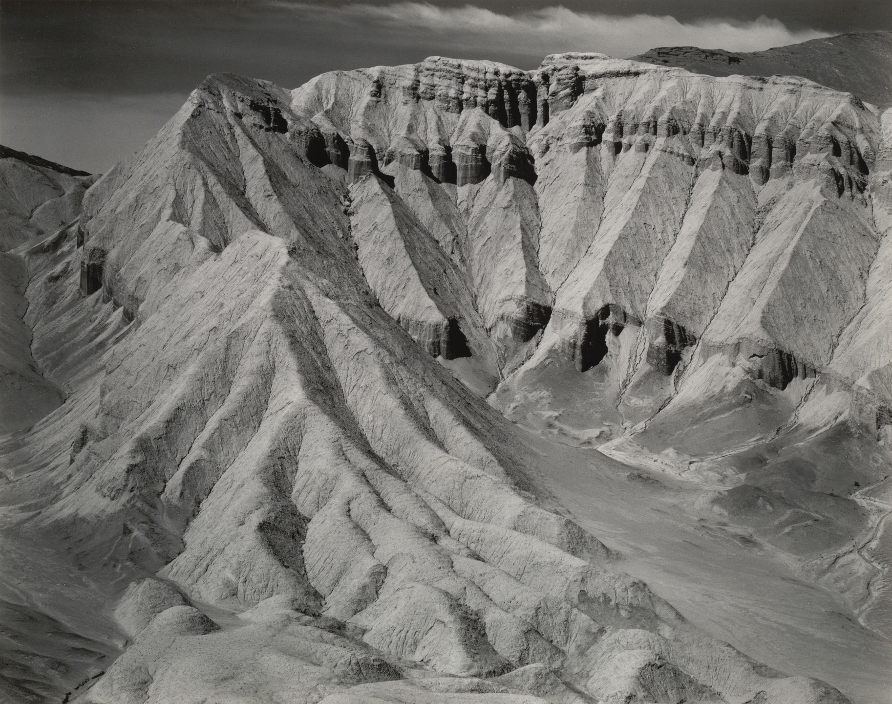 Edward Weston. Twenty Mule Team Canyon, Death Valley. 1938 | MoMA