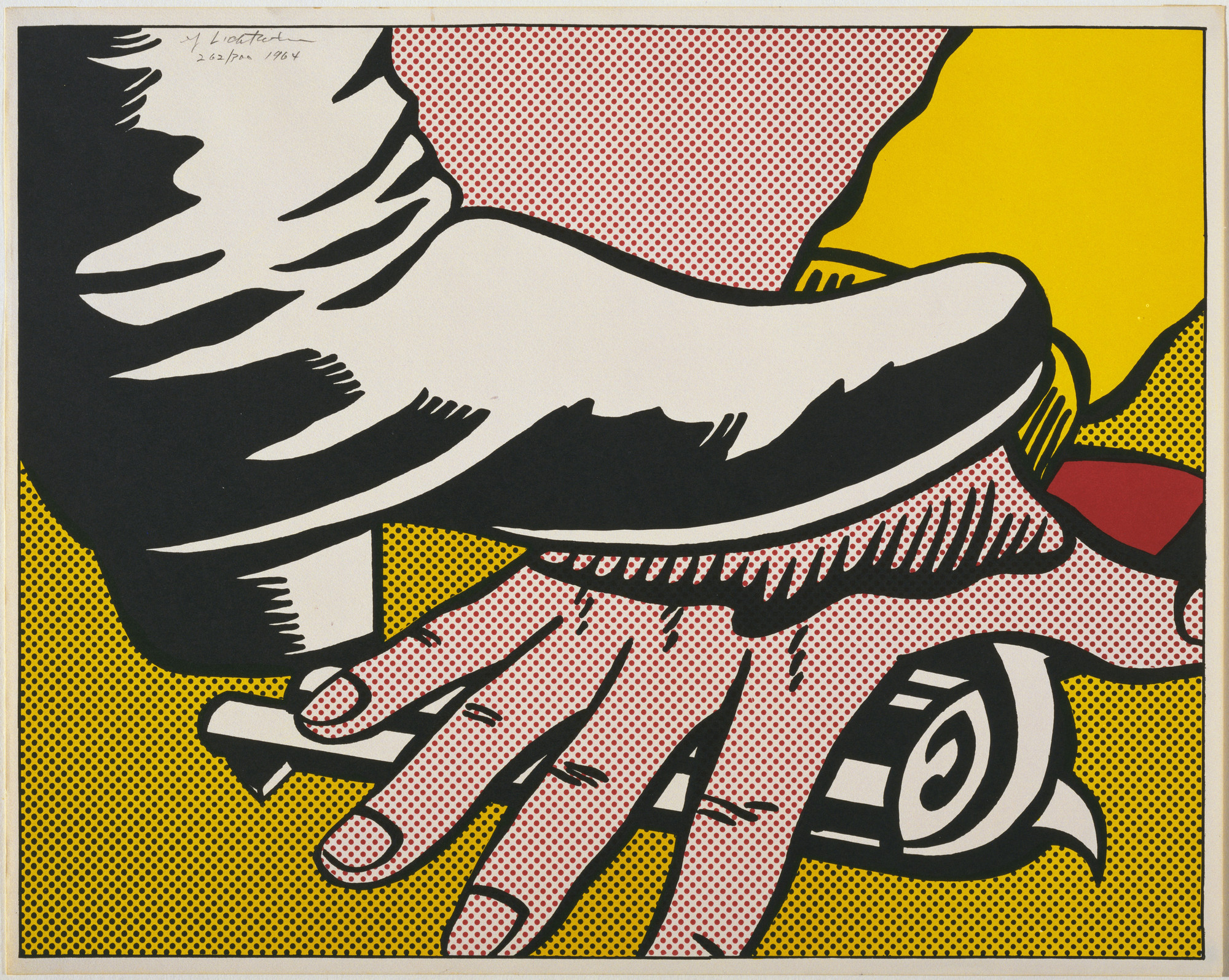 Roy Lichtenstein. Foot and Hand