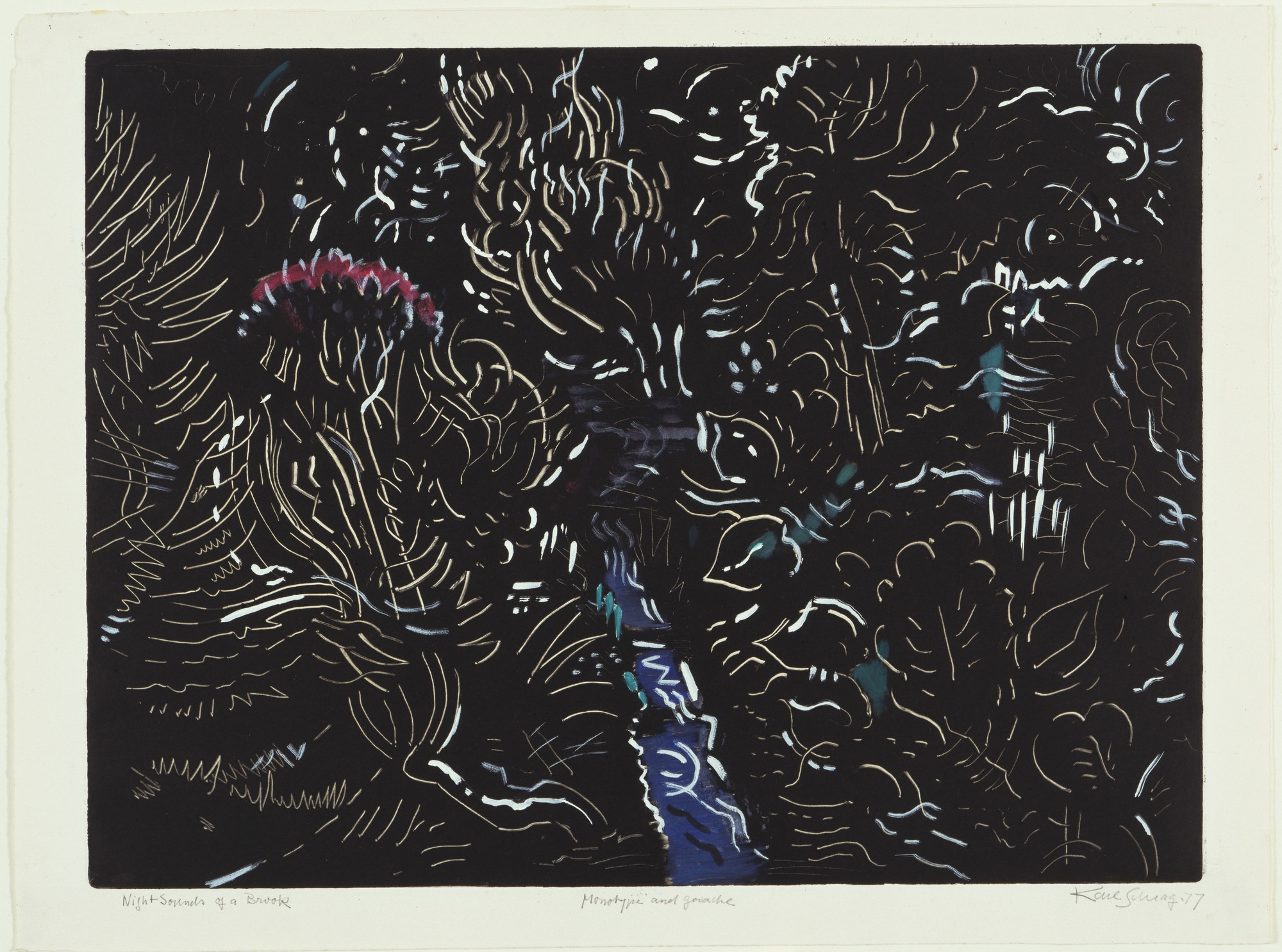 Karl Schrag. Night Sounds of a Brook