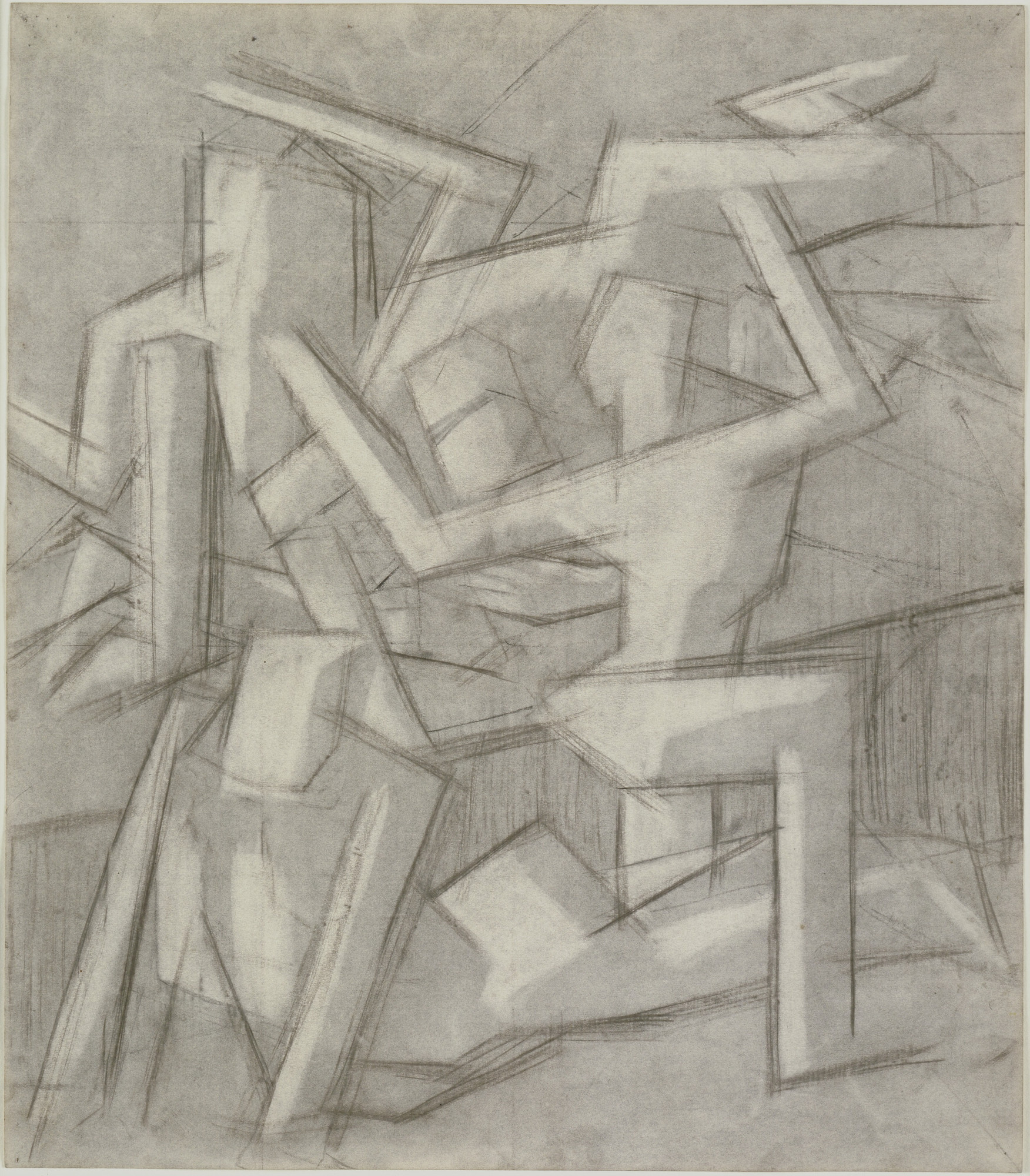 David Bomberg. Study for In the Hold. (1913) | MoMA