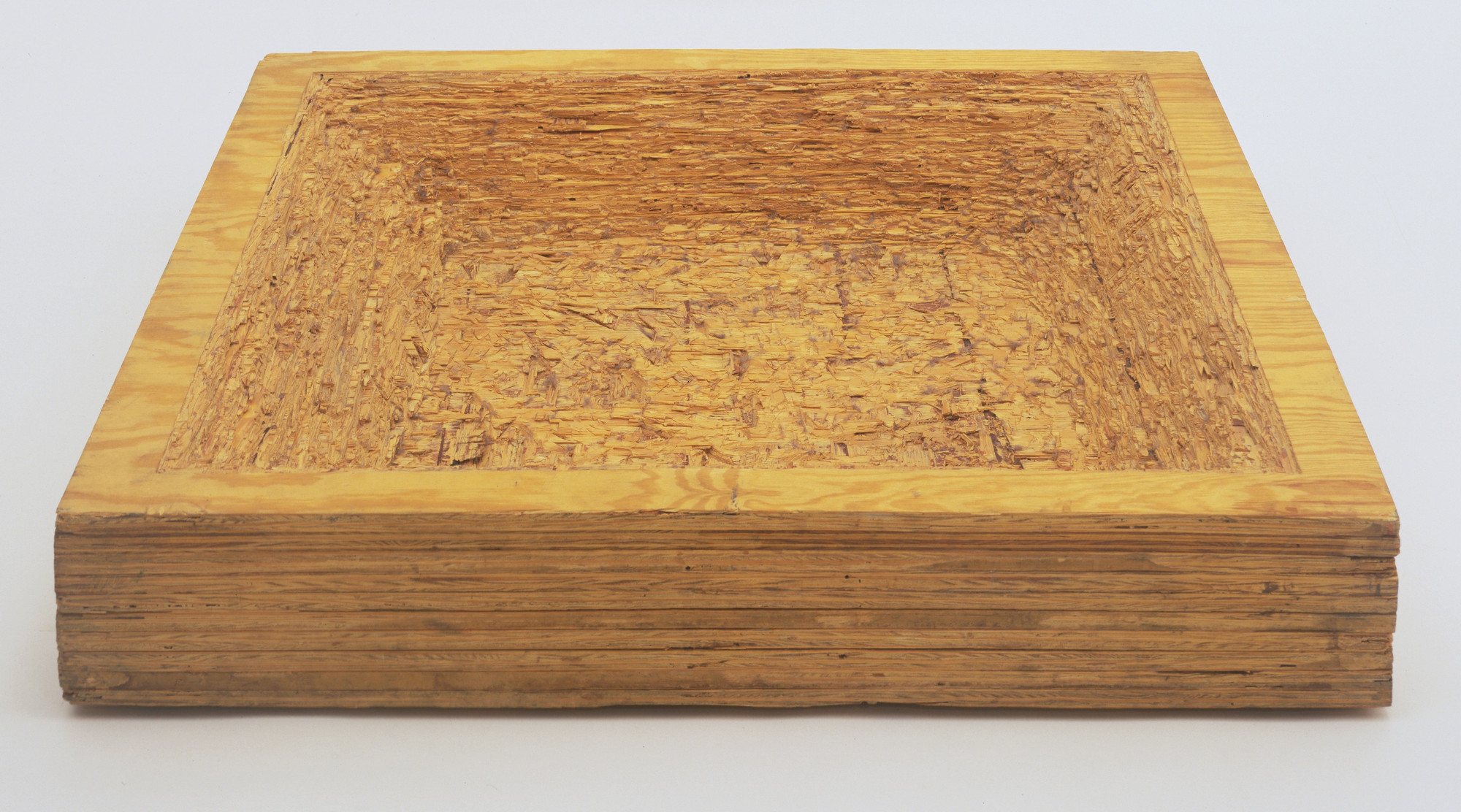 Jackie Winsor. Laminated Plywood. 1973