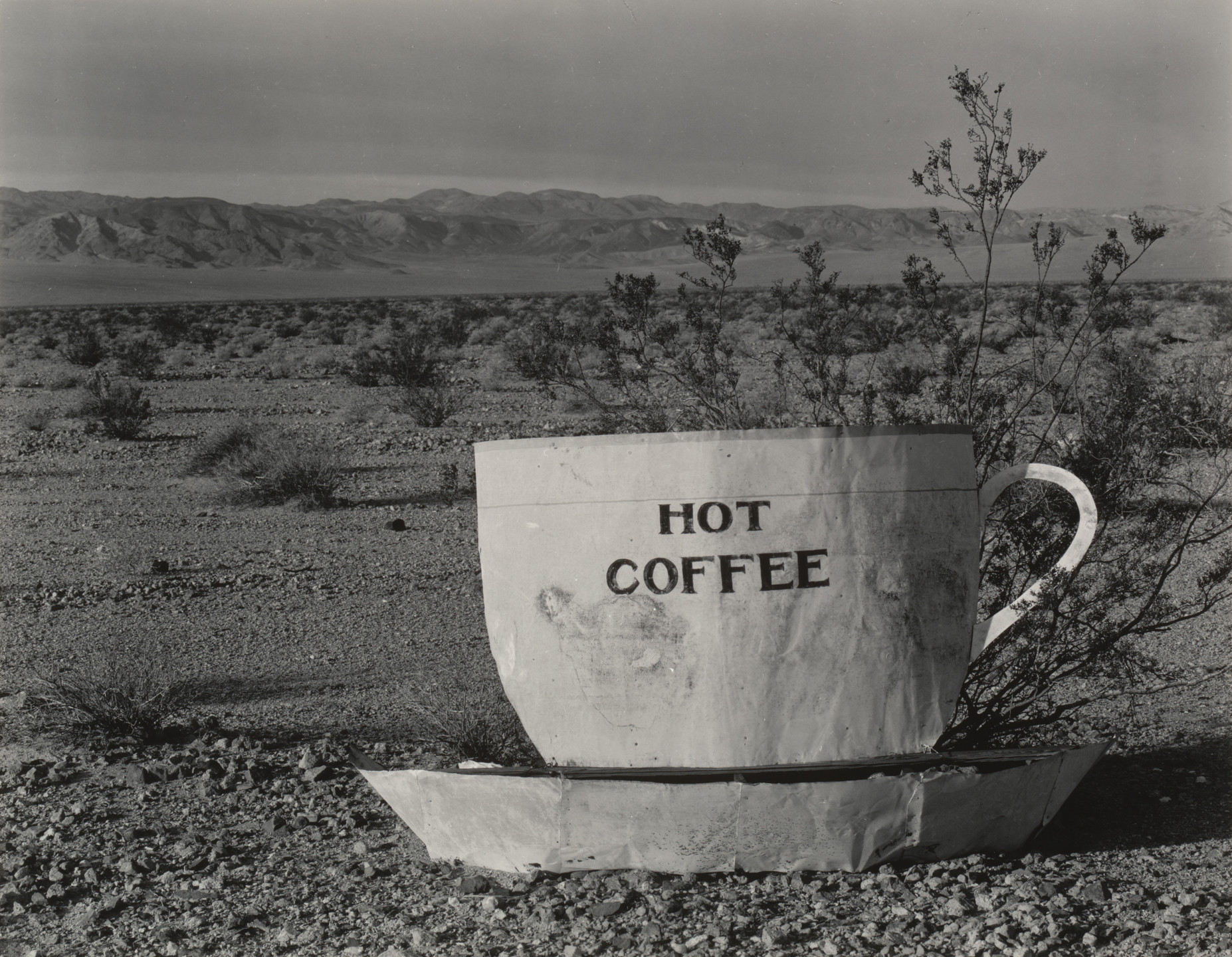 Edward Weston. Hot Coffee, Mojave Desert. 1937