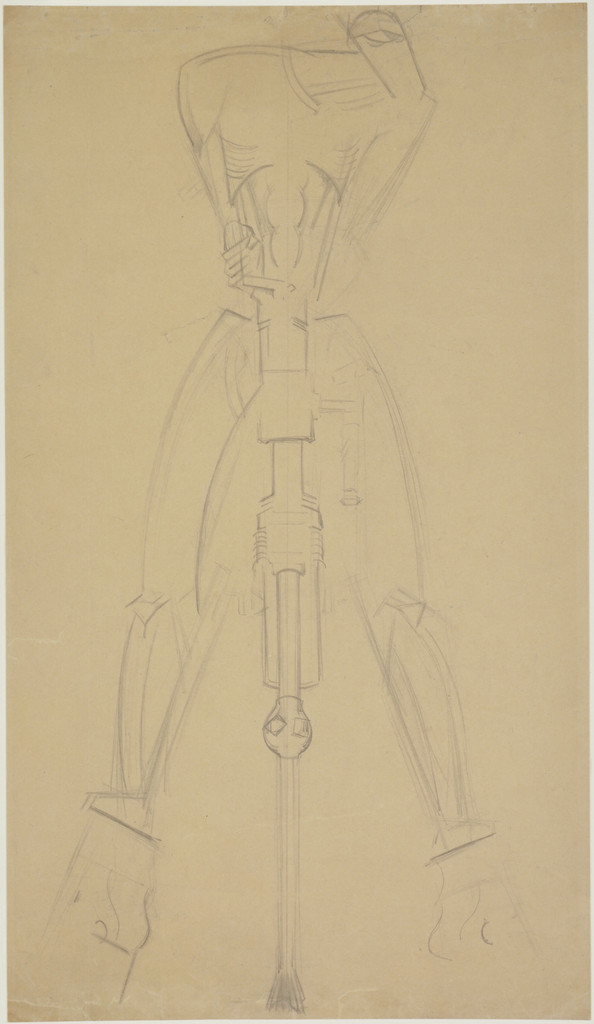 Study for The Rock Drill