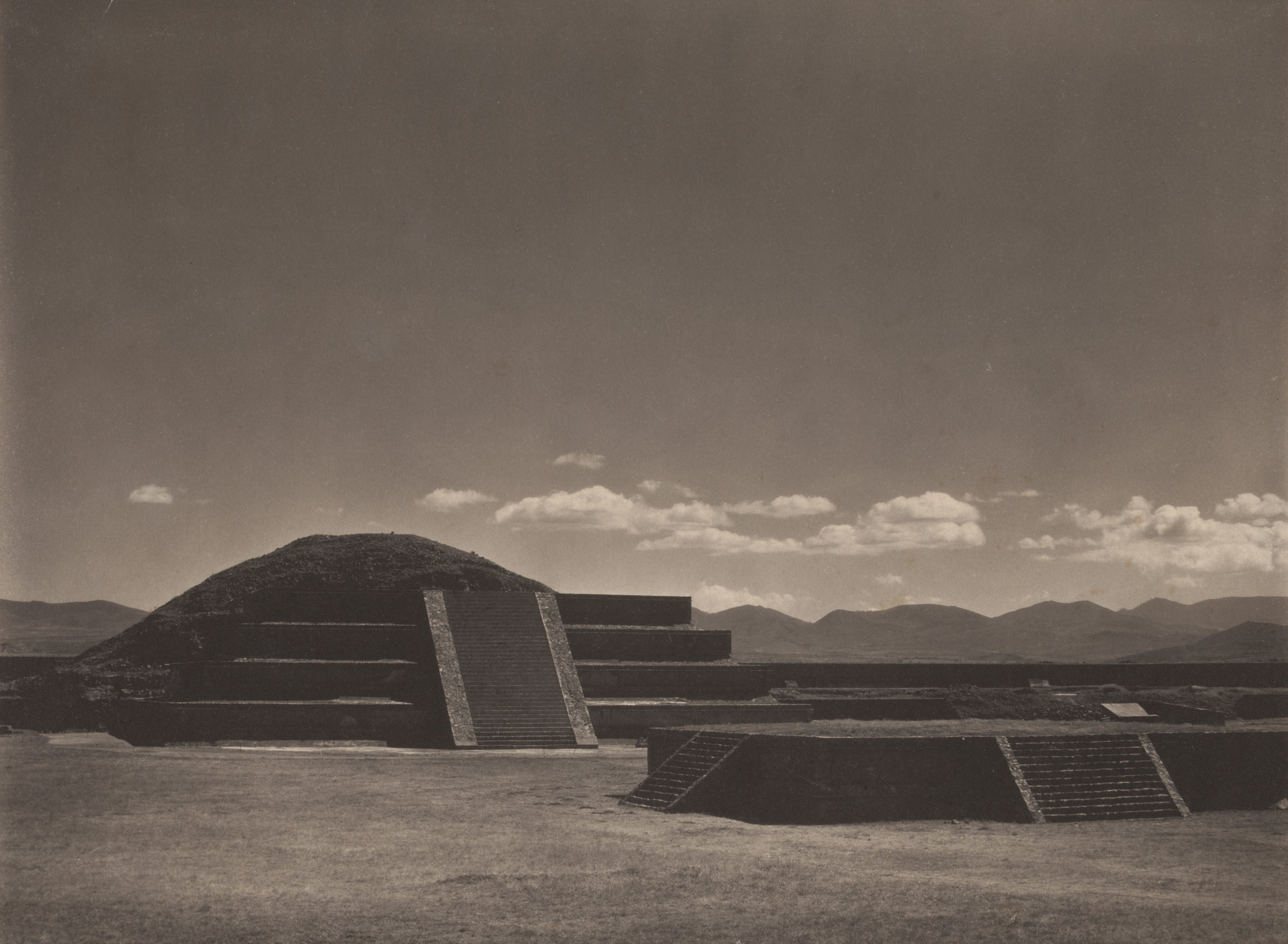 Edward Weston. La Ciudadela, Teotihaucán