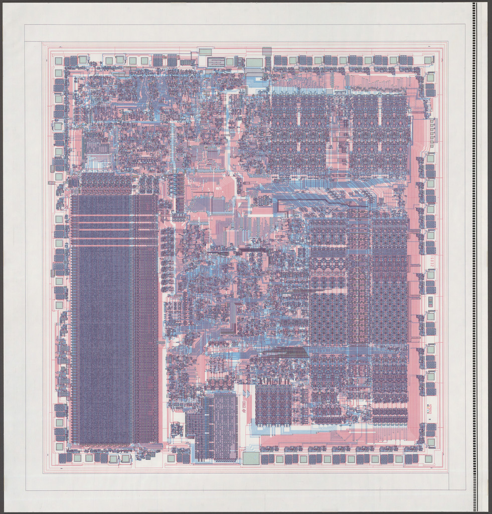 Computer Print of Circuit Design
