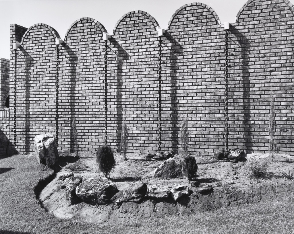 Garage Wall of a House in Verwoerdburg, Transvaal