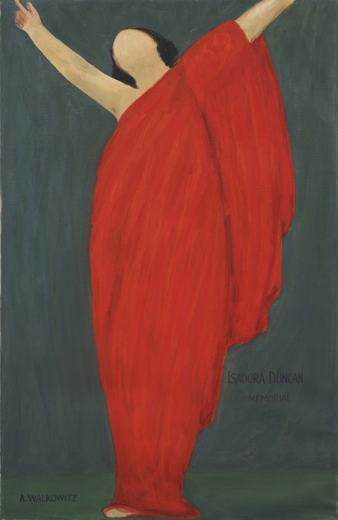Isadora Duncan, Abraham Walkowitz, 1927