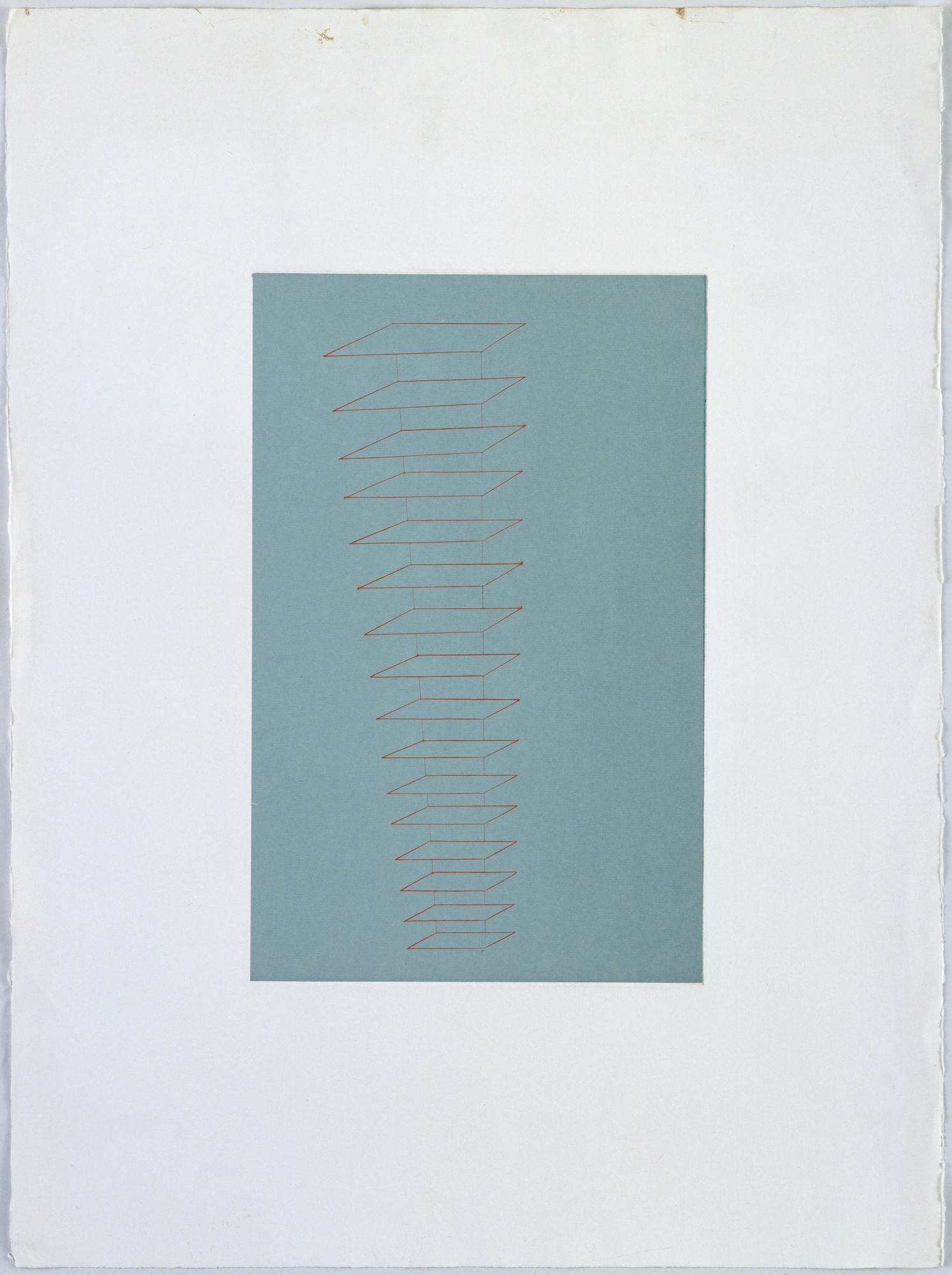 Louise Bourgeois. Untitled, plate 3 of 8, version 2 of 2, only state, variant, from the puritan