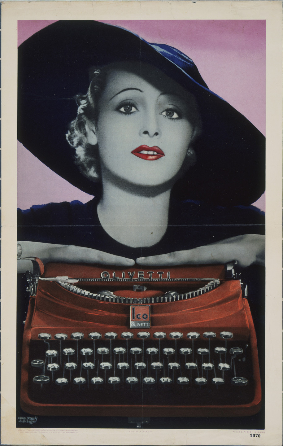Xanti Schawinsky. Olivetti. 1934