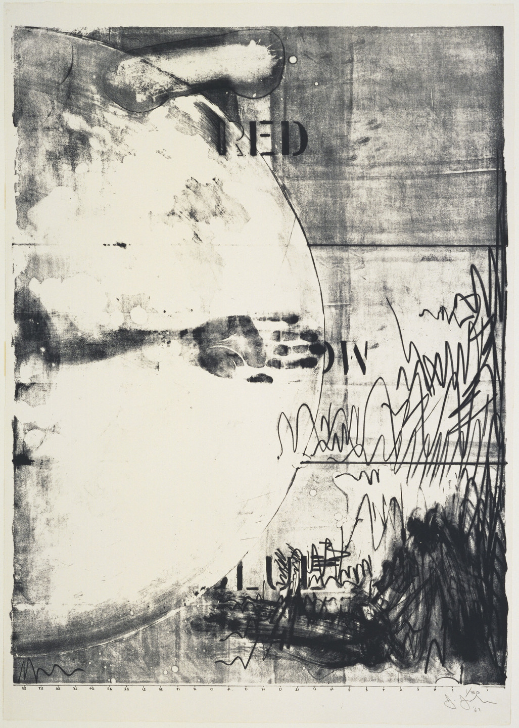 Jasper Johns. Hatteras. 1963