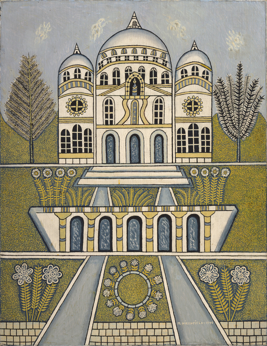 Morris Hirshfield. Parliamentary Buildings. 1946