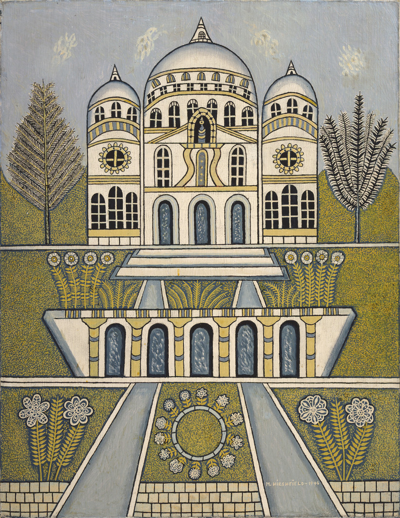 Parliamentary Buildings, Morris Hirshfield, 1946