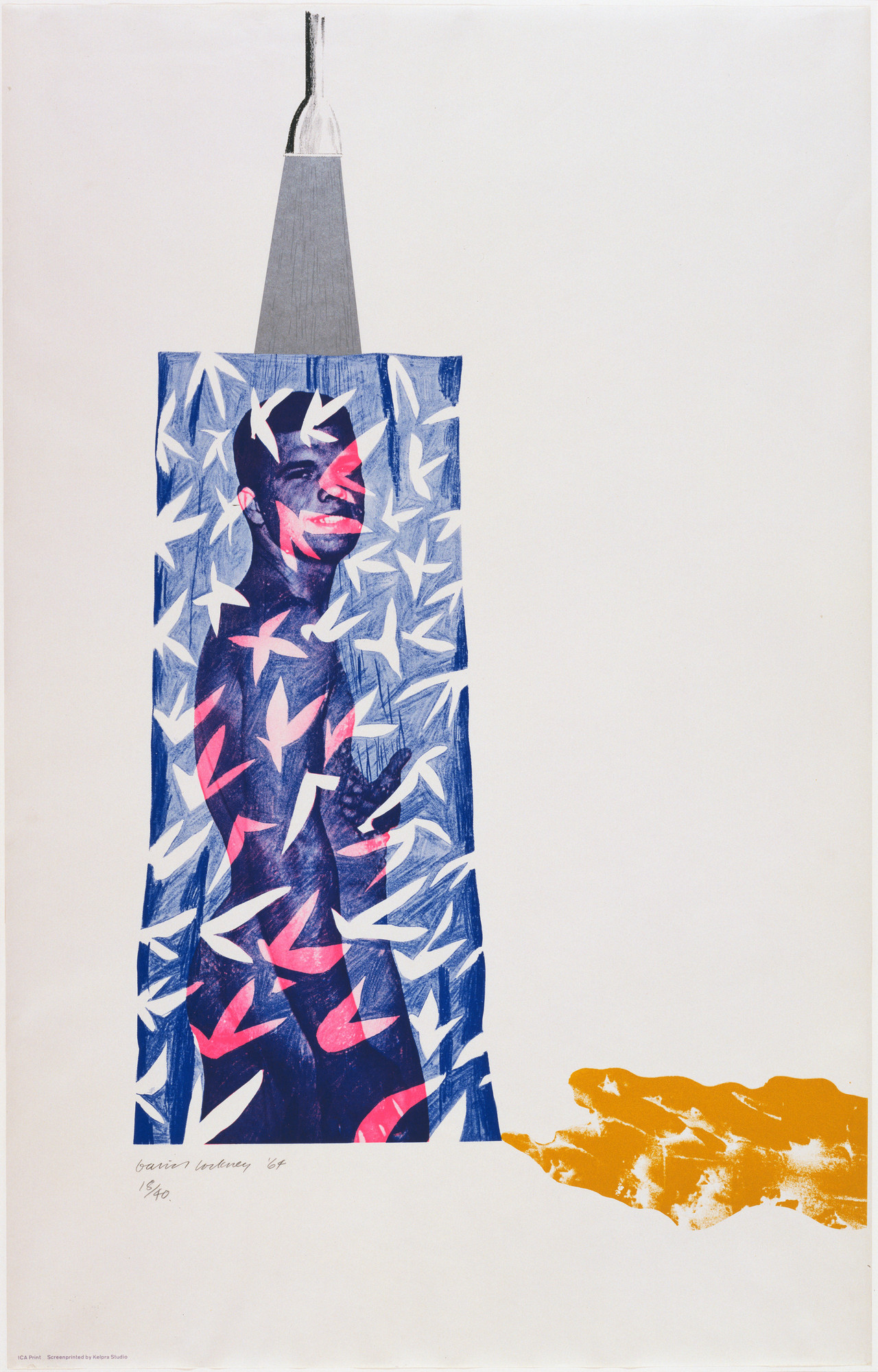 David Hockney. Cleanliness Is Next to Godliness from The Institute of Contemporary Arts Portfolio