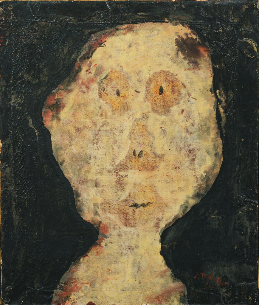 Head of a Girl from the Assemblages d'empreintes series