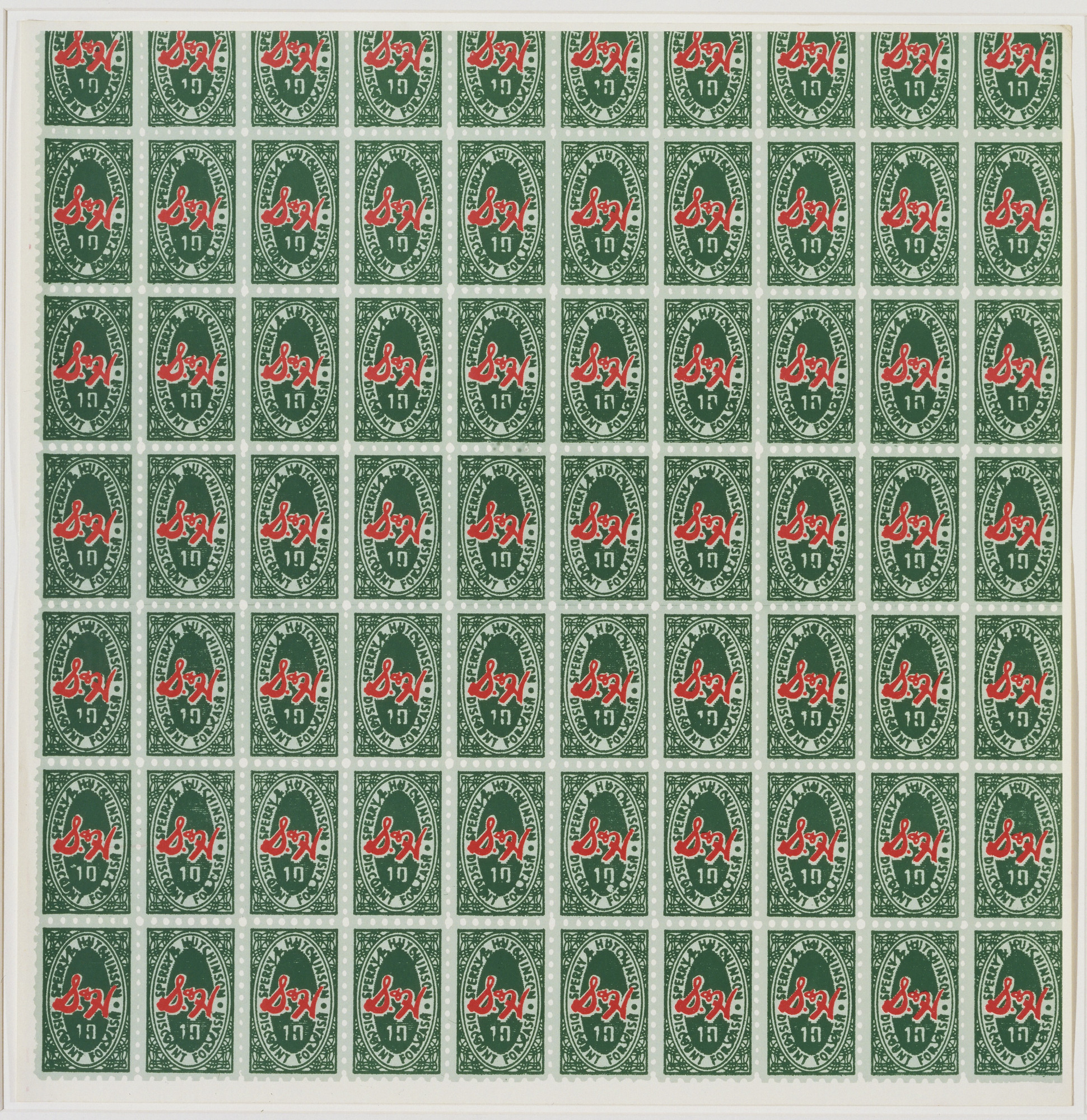 Andy Warhol. S&H Green Stamps