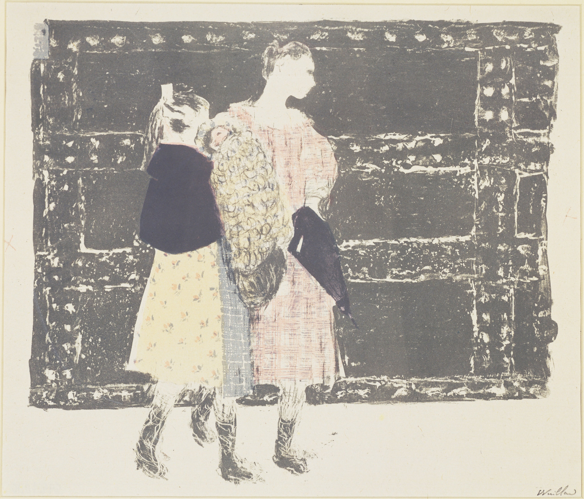 Édouard Vuillard. On the Bridge of Europe (Sur le pont de l'Europe