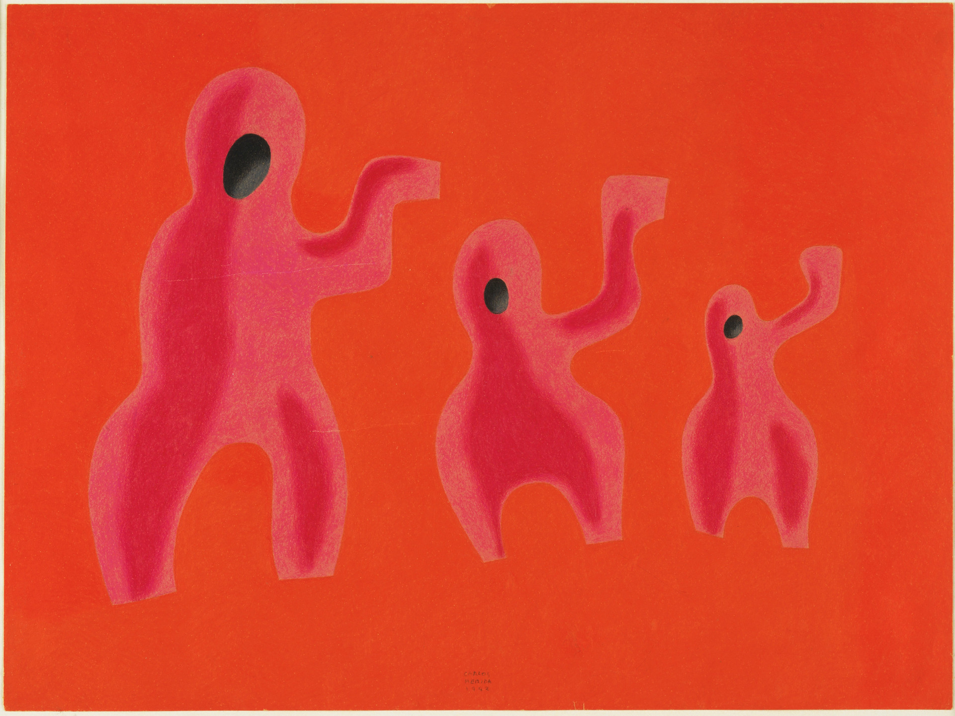 Carlos Mérida. Tempo in Red Major. 1942