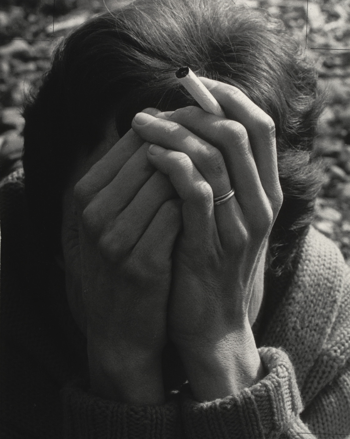 Dorothea Lange. Bad Trouble over the Weekend. 1964