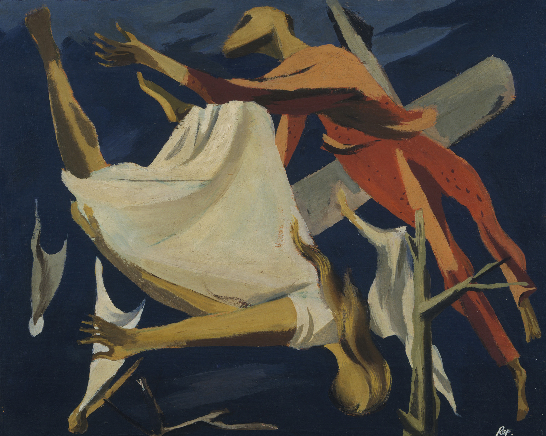 Anton Refregier. Accident in the Air. 1939