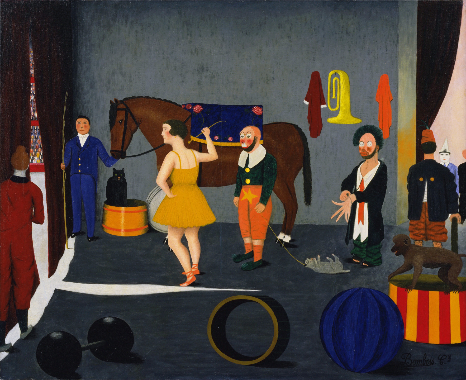 Camille Bombois. Before Entering the Ring. 1930-35