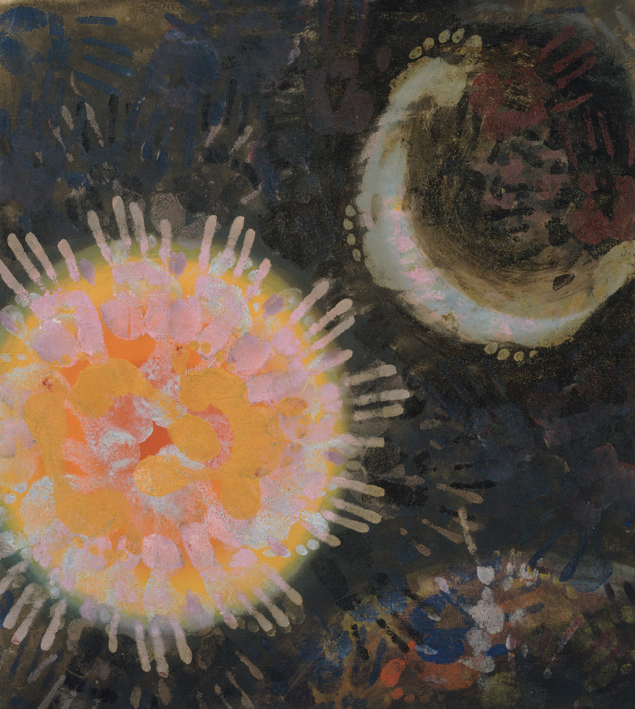 Renato Cristiano. Reason and Instinct — Sun and Moon. 1958