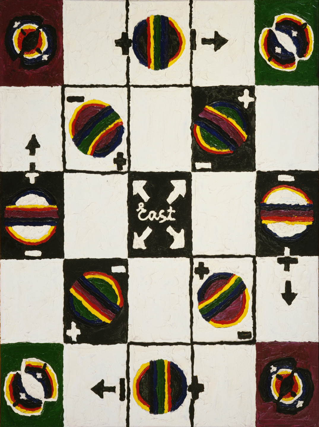 Alfred Jensen. Solar Centrifugal Force (Outward) East. 1961
