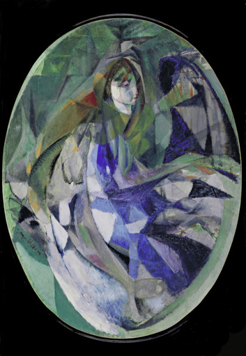 Jacques Villon. Portrait of a Young Woman ( Portrait de jeune
