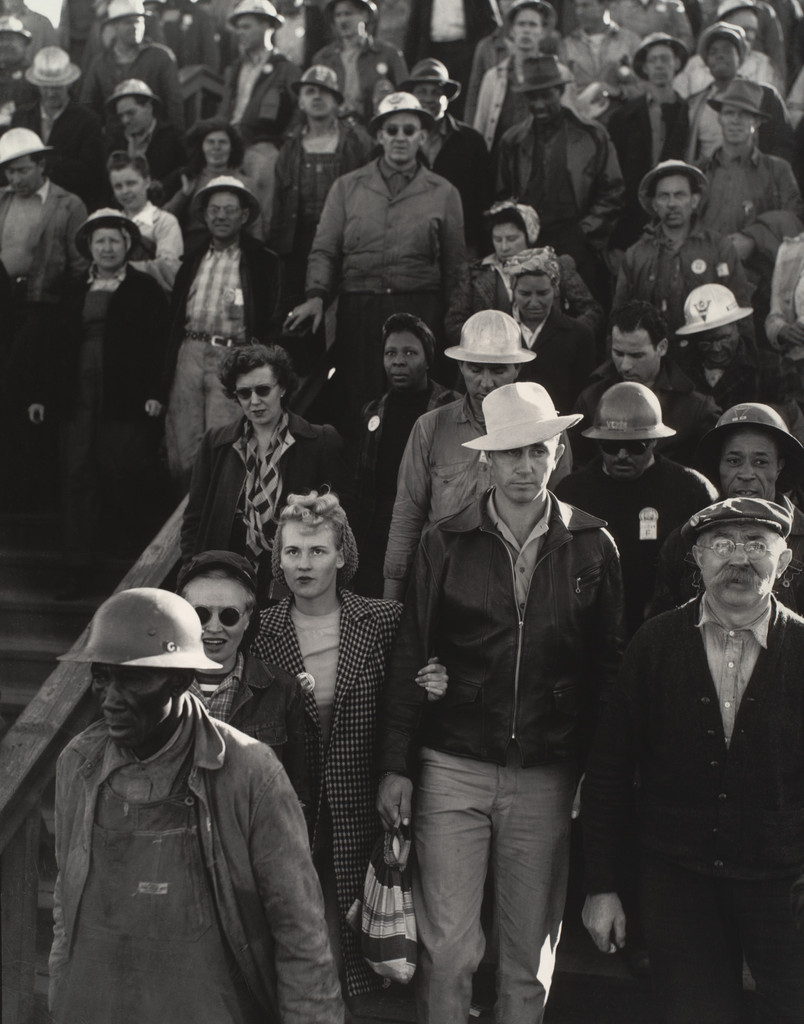 Shipyard Construction Workers, Richmond, California