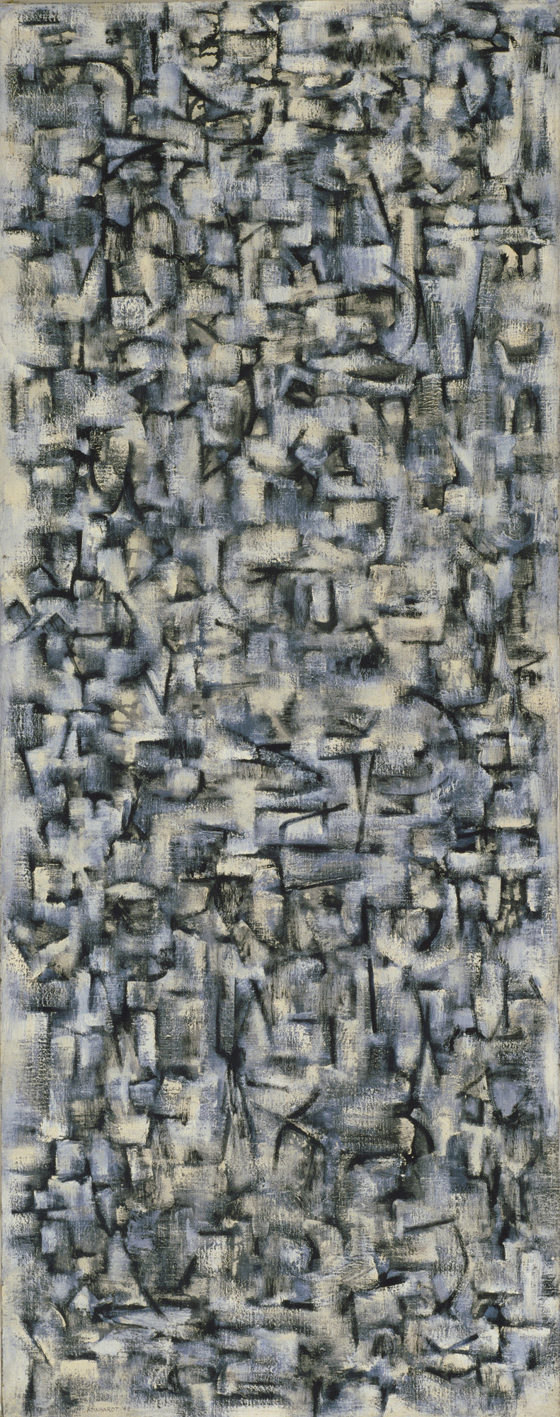 Ad Reinhardt. Number 22. 1949 | MoMA