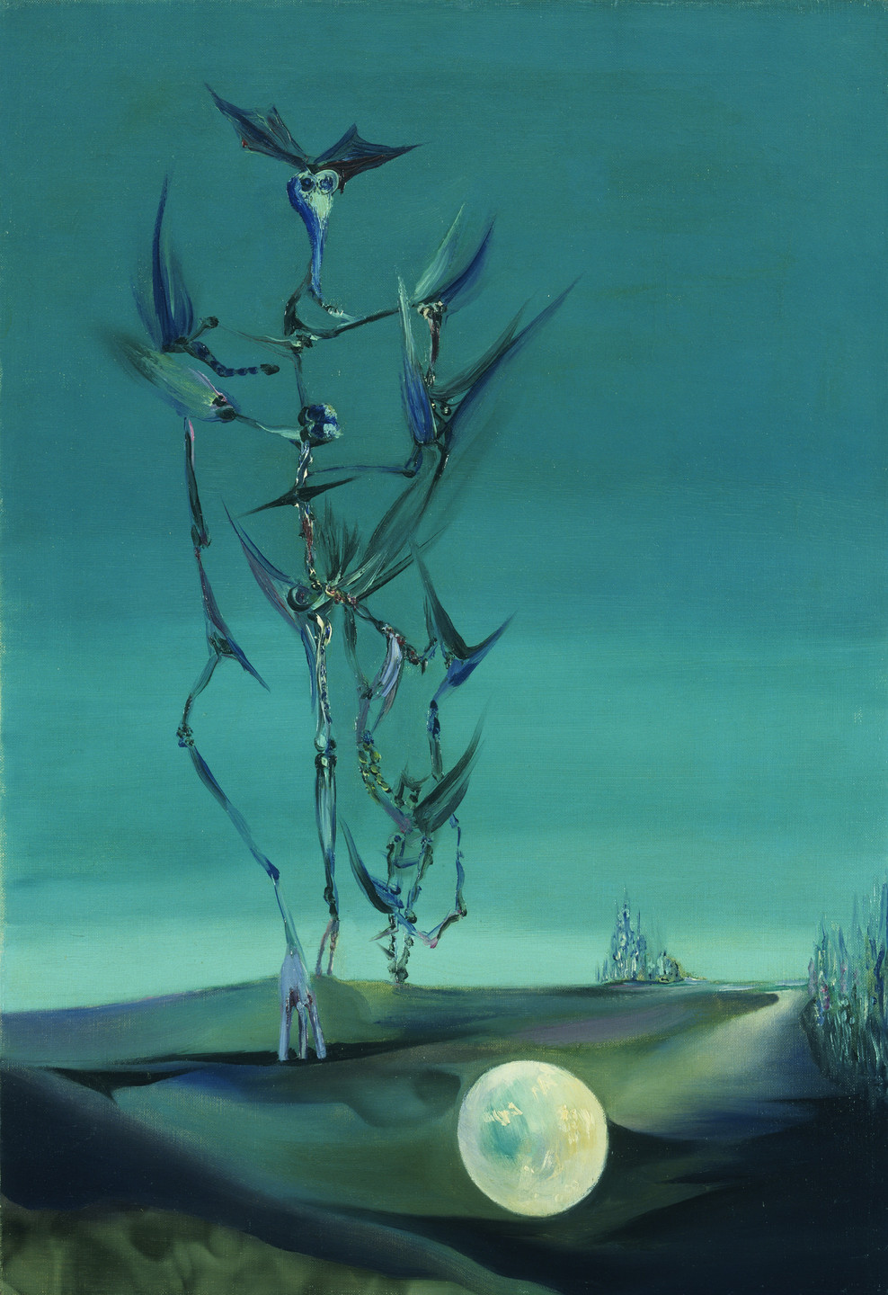 Wolfgang Paalen. Study for Totem Landscape of My Childhood. 1937