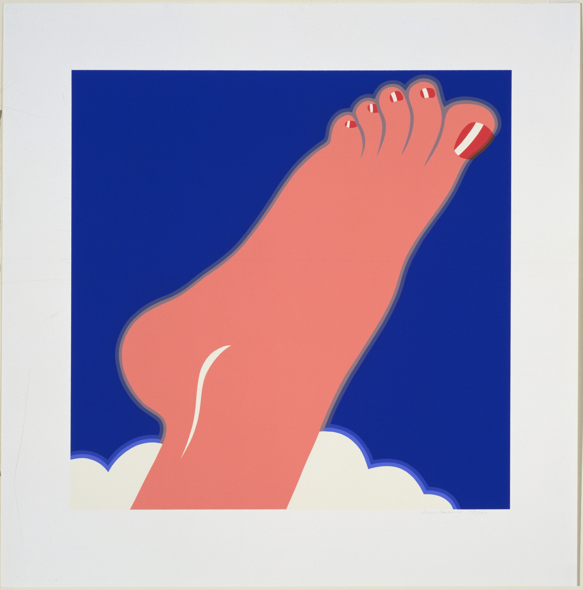 Tom Wesselmann. Seascape (Foot) from the portfolio Edition 68