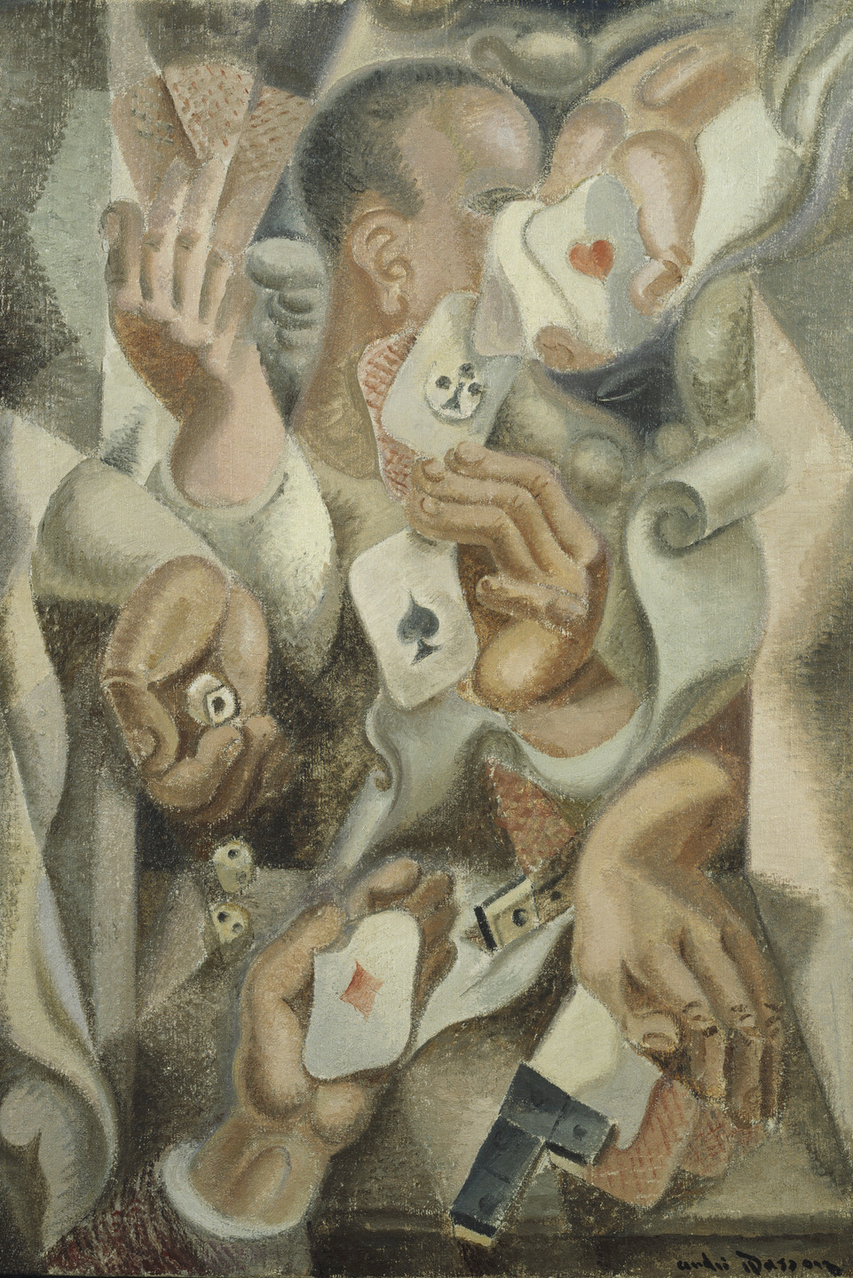 André Masson. Card Trick. 1923