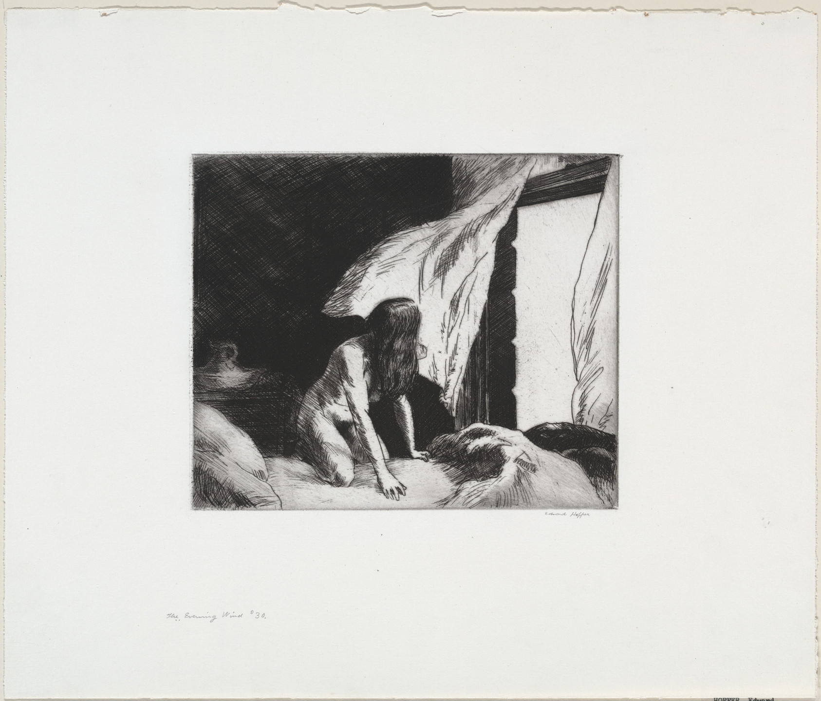Edward Hopper. The Evening Wind. 1921