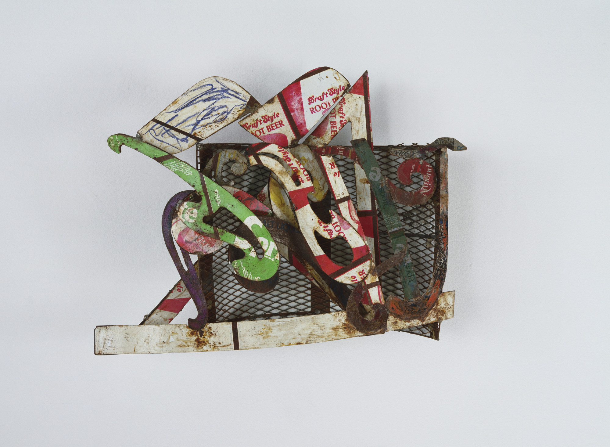 Frank Stella. Maquette for Maha-lat