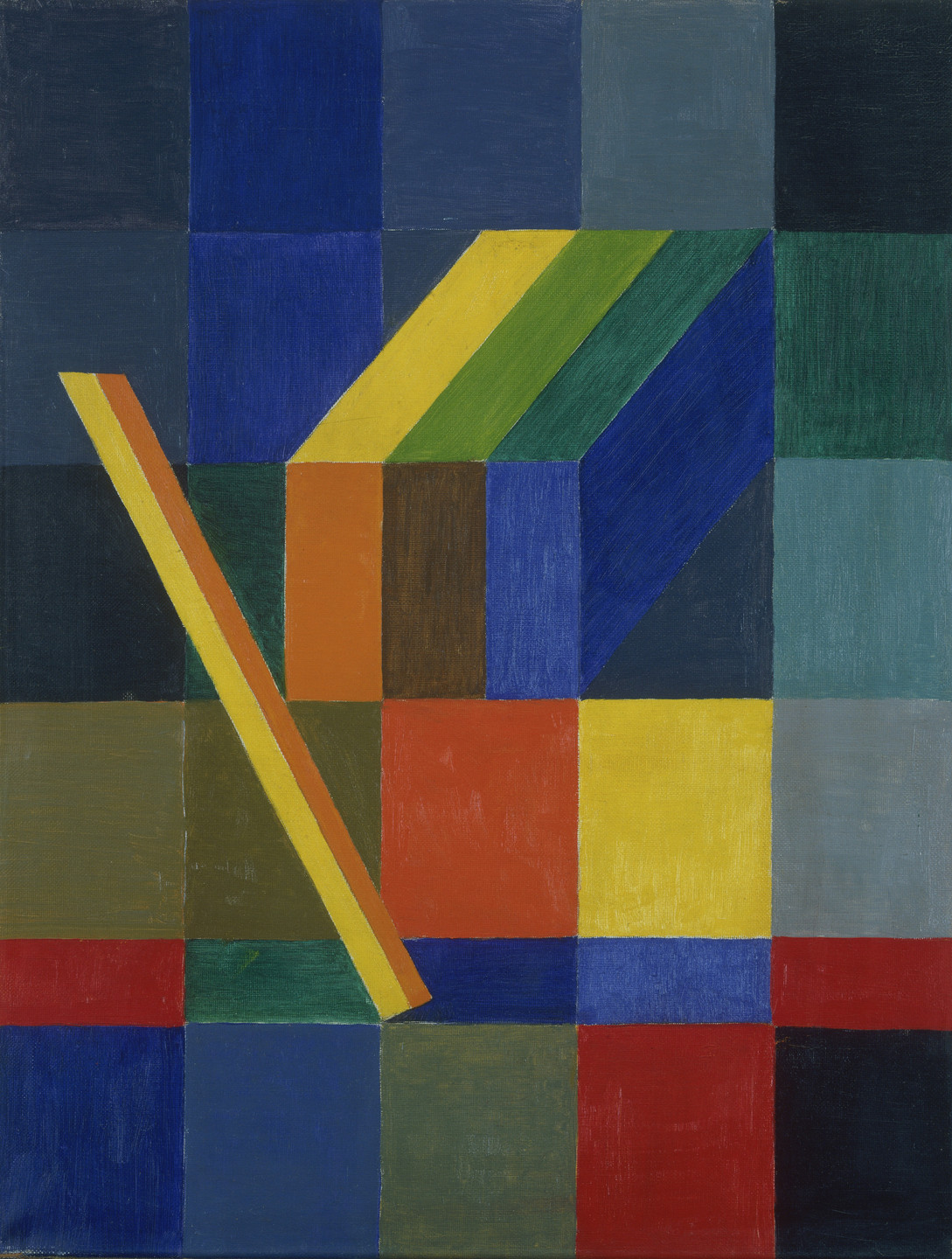 Johannes Itten. Space Composition, I. 1944 | MoMA