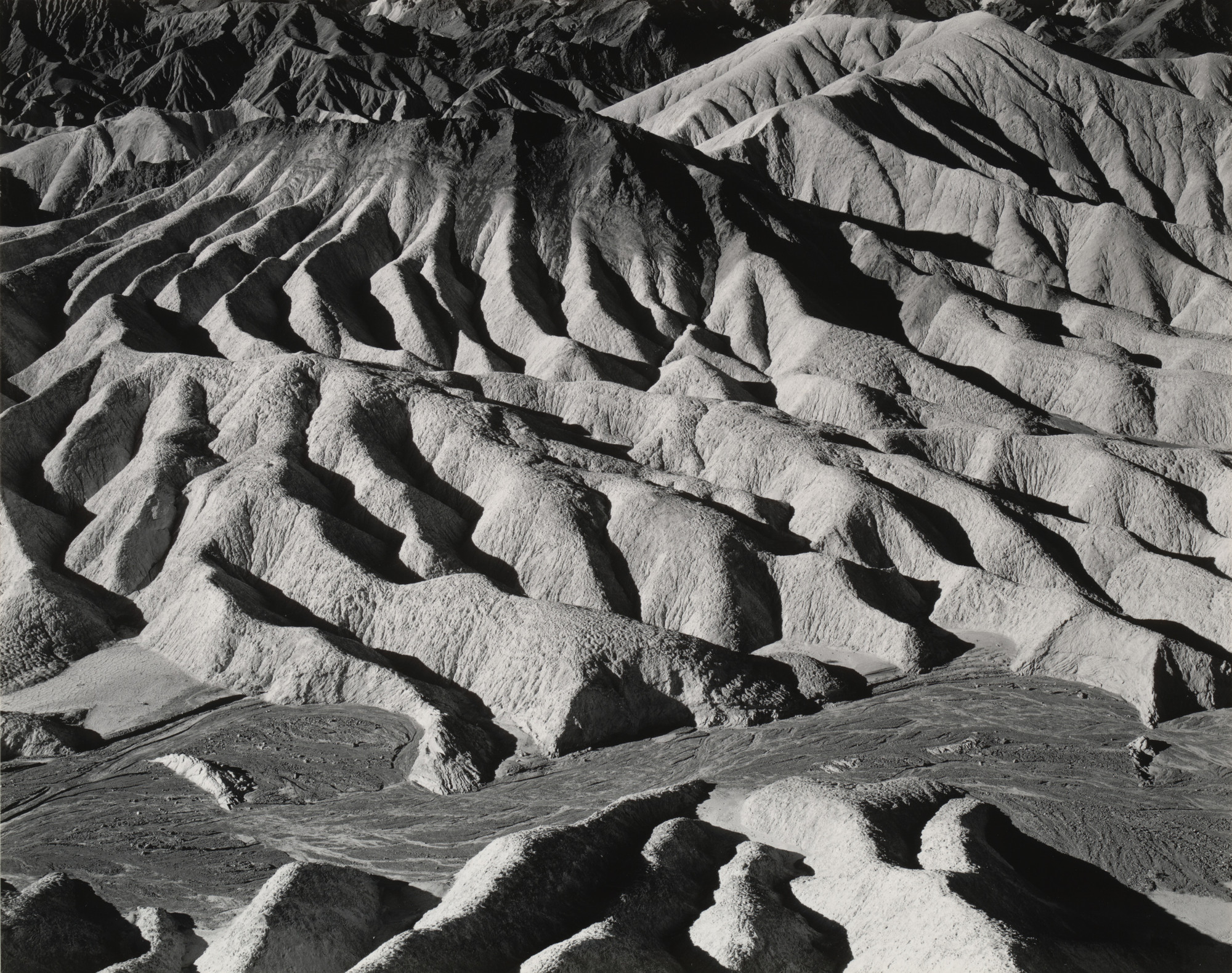 Edward Weston. Zabriskie Point, Death Valley