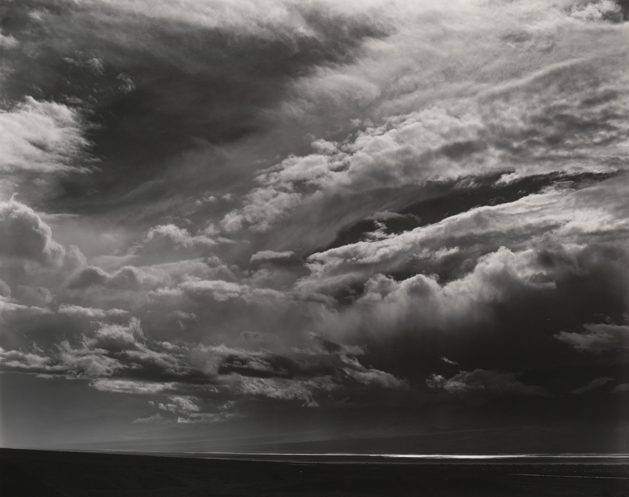 Edward Weston. Clouds, Death Valley