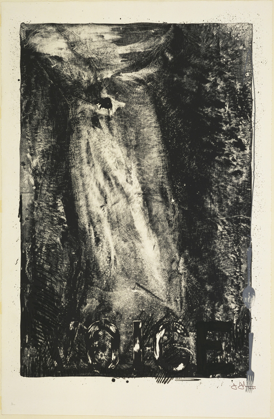 Jasper Johns. Voice. 1966–67, published 1967
