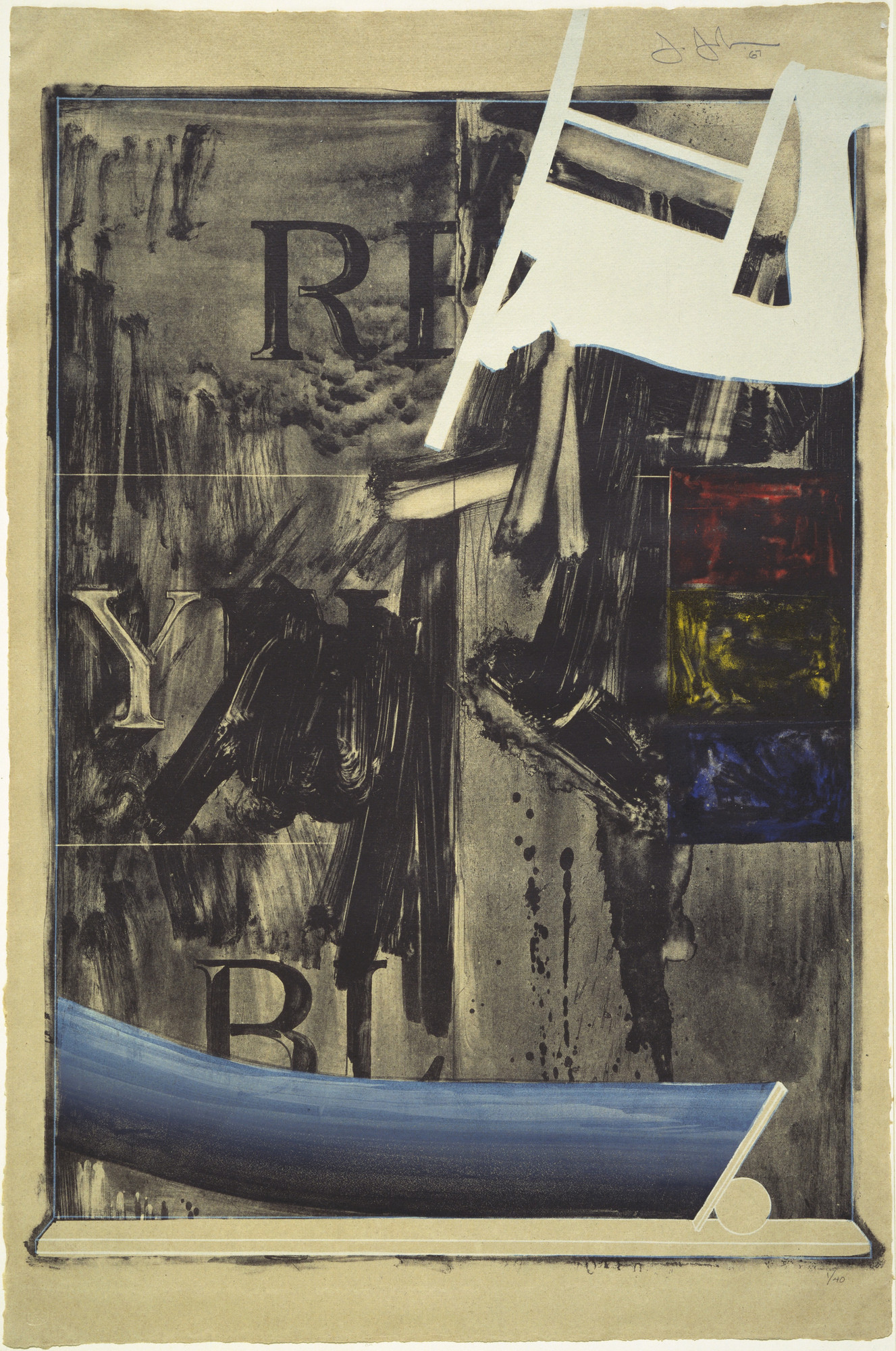 Jasper Johns. Watchman