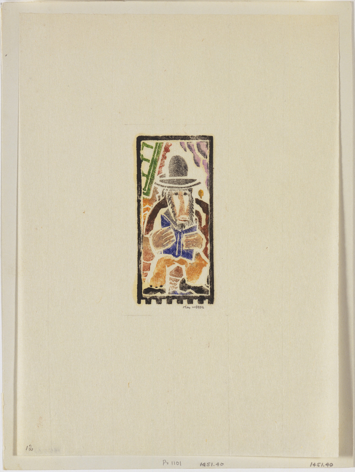 Max Weber. Rabbi Reading