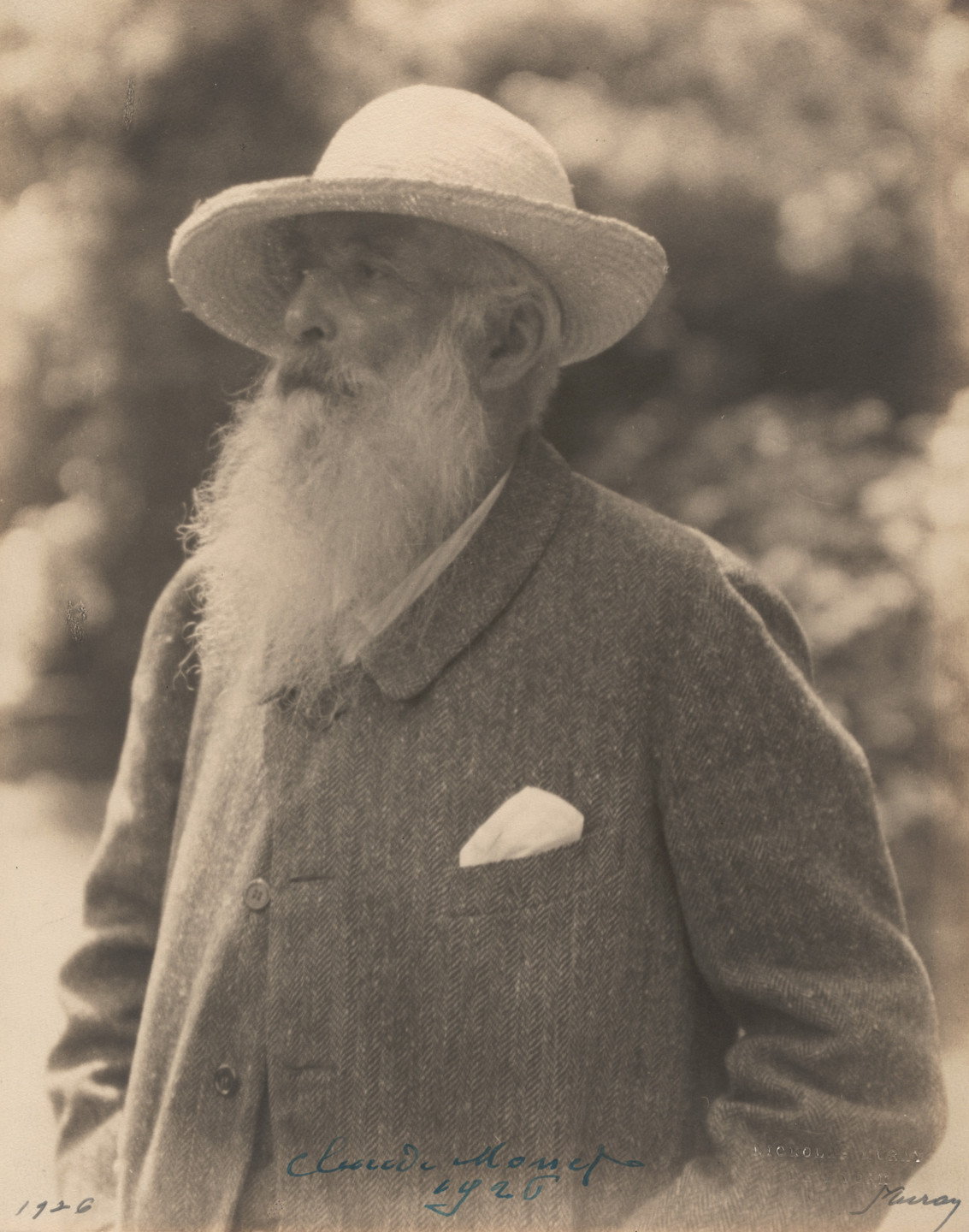 Nickolas Muray. Claude Monet. 1926