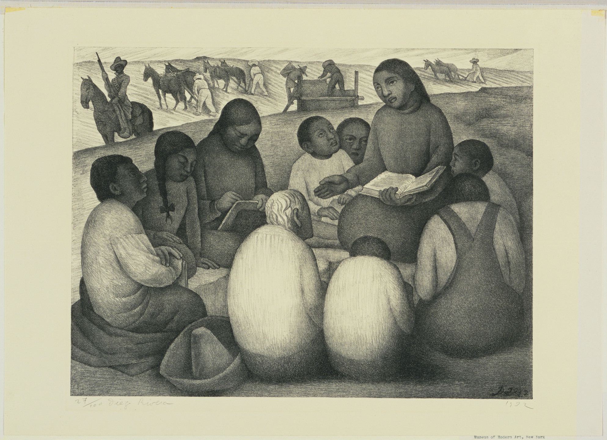 Diego Rivera. Open Air School. 1932