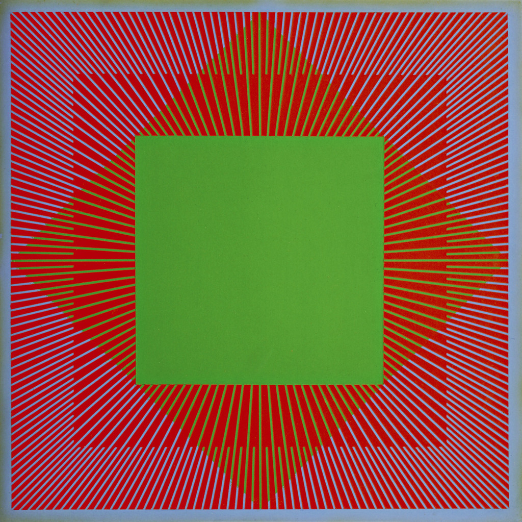 Radiant Green, Richard Anuszkiewicz, 1965