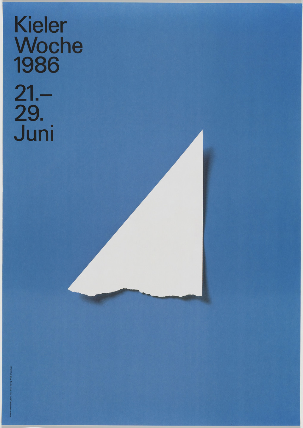 Pierre Mendell. Kieler Woche 1986. 1986