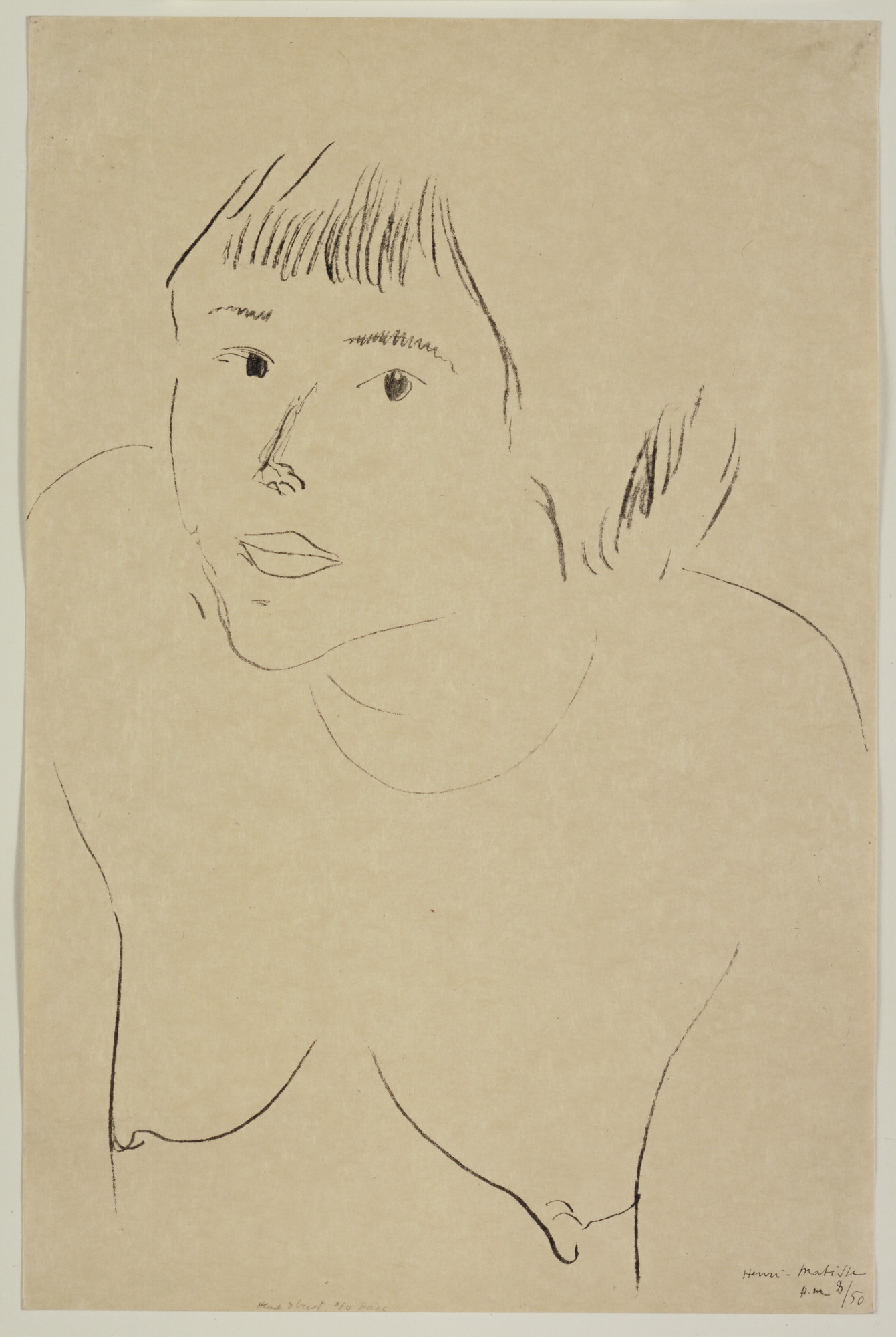 Henri Matisse. Black Eyes (Les Yeux noirs)
