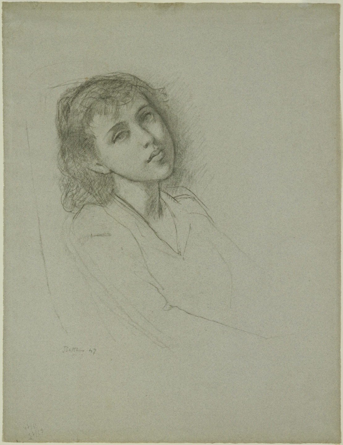 Balthus (Baltusz Klossowski de Rola). A Young Girl. 1947