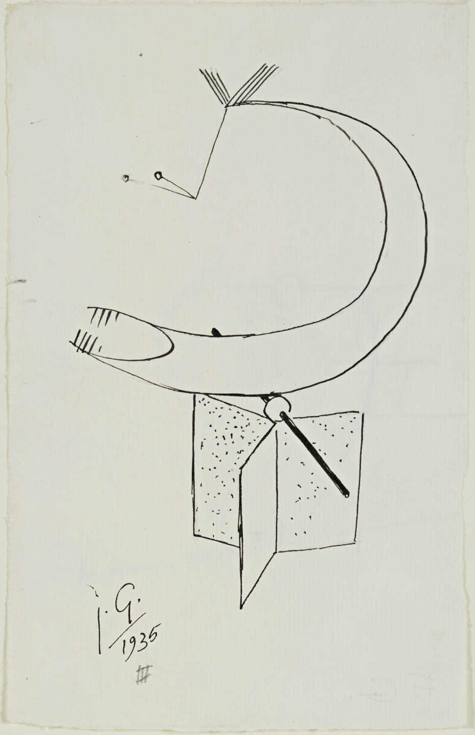Julio González. Study for Head. 1935