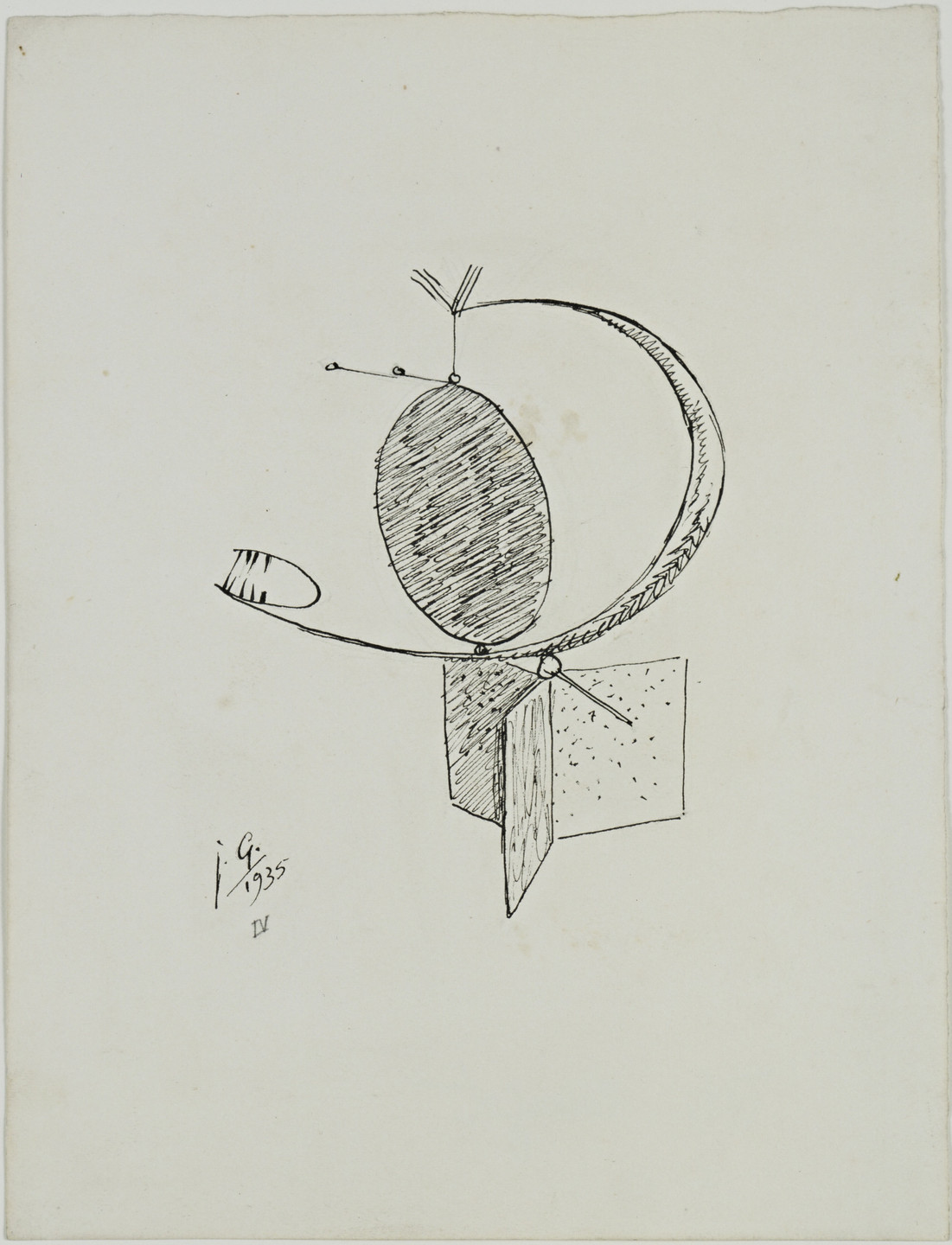 Julio González. Study for Head. 1935