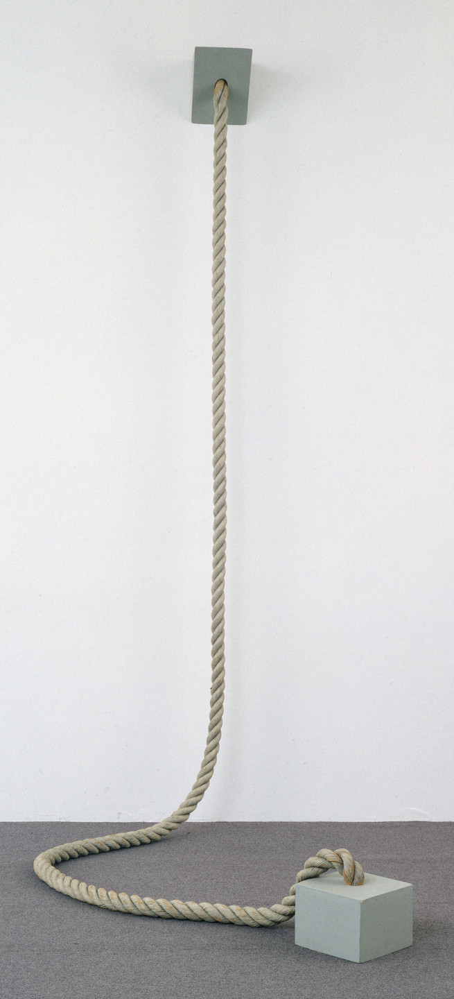 Robert Morris. Rope Piece. 1964